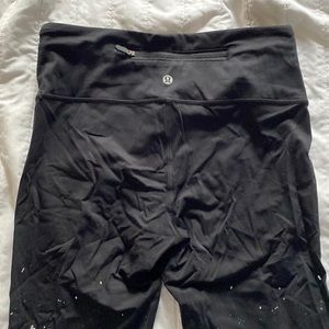 Sparkly reflective lululemon leggings